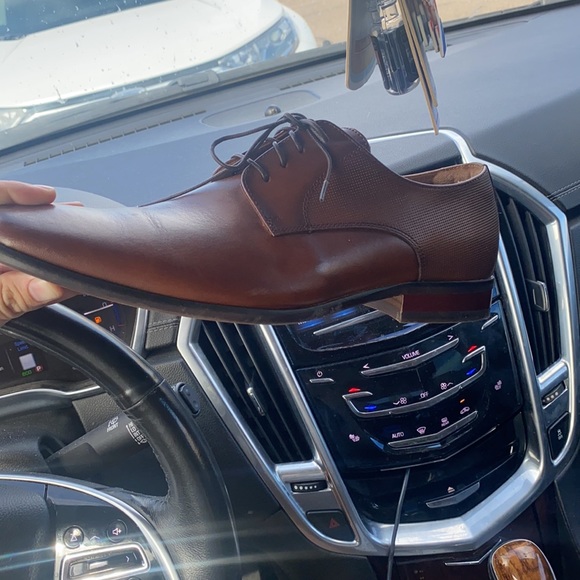 Brown Florsheim Dress Shoes (Oxfords) - Picture 2 of 5